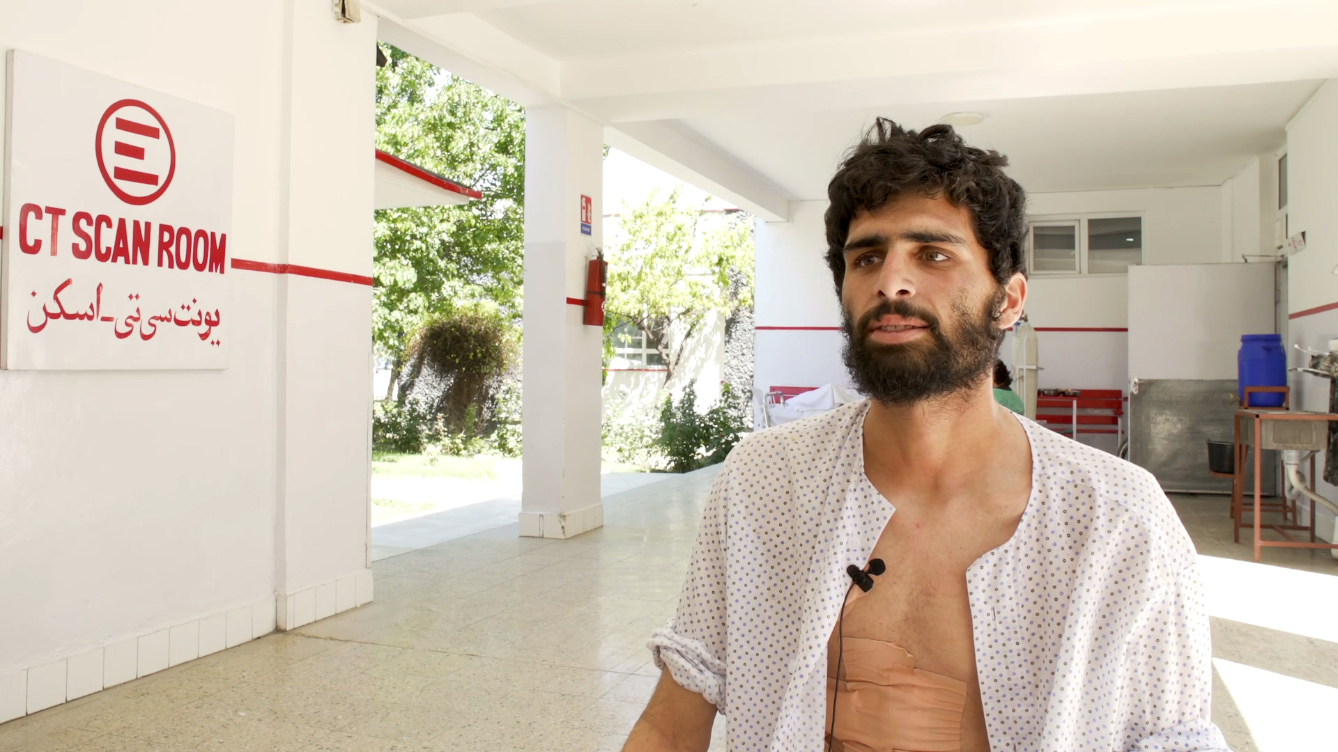 Nassit, vittima della guerra in Afghanistan