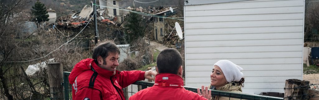 Post-earthquake assistance
