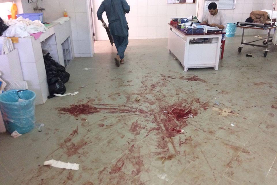 In the EMERGENCY Lashkar-gah's hospital OPD