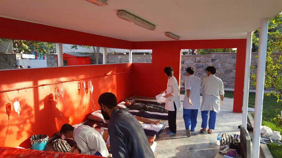 Mass casualty nel Centro chirurgico di EMERGENCY a Kabul Afghanistan