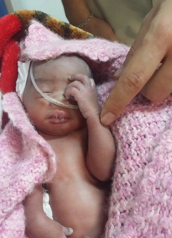 Una bambina nata 'inaspettatamente' nel Centro pediatrico di EMERGENCY a Port Sudan