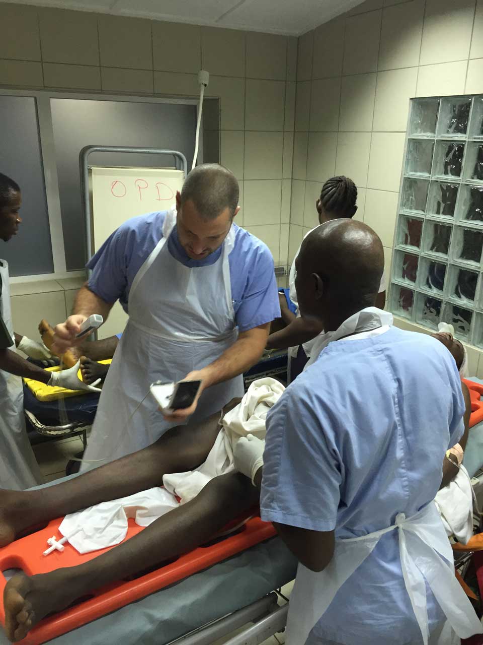 Marco, EMERGENCY surgeon in Sierra Leone