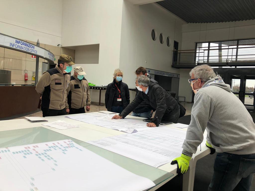 Our intervention at Bergamo and Brescia Hospitals