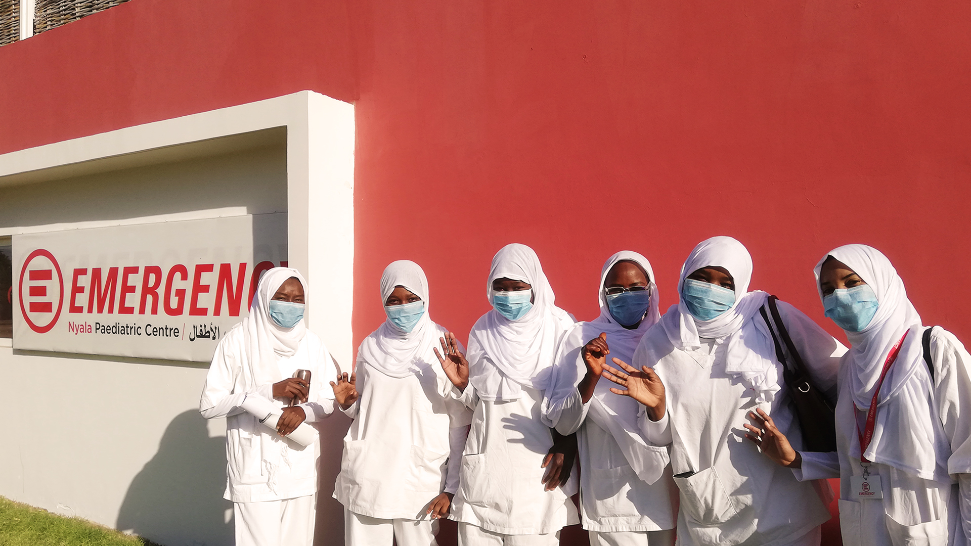 Nawader e il gruppo di lavoro
