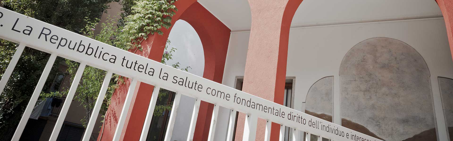 L'ingresso del Poliambulatorio di Marghera
